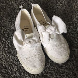 CRB Girl White Shoes